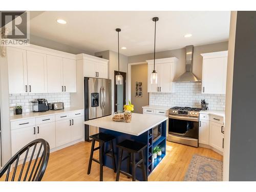 13053 Tamarack Avenue, Fort St. John, BC - Indoor Photo Showing Kitchen With Upgraded Kitchen