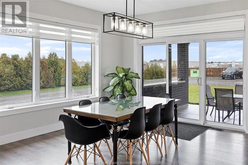 635 Mersea Road 6, Leamington, ON - Indoor Photo Showing Dining Room