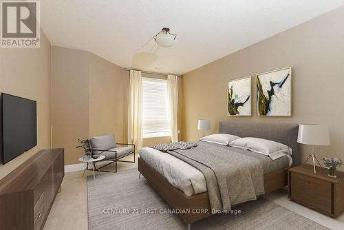 #707 -250 Pall Mall St, London, ON - Indoor Photo Showing Bedroom