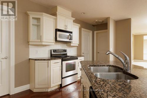 707 - 250 Pall Mall Street, London, ON - Indoor Photo Showing Kitchen With Double Sink