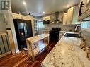 179 Warner Bay Rd, Northern Bruce Peninsula, ON  - Indoor Photo Showing Kitchen With Double Sink 