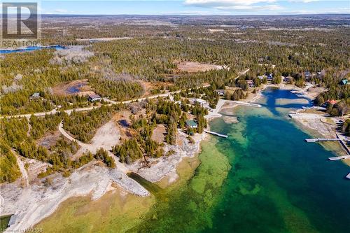 Public water access with large parking area - 128 Little Pine Drive, Northern Bruce Peninsula, ON 