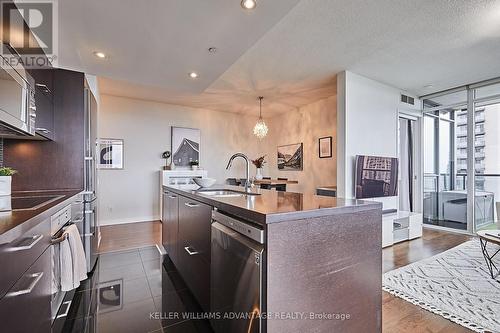 #2105 -88 Park Lawn Rd, Toronto, ON - Indoor Photo Showing Kitchen With Upgraded Kitchen