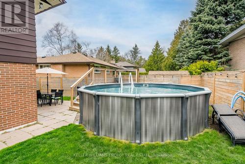 996 Regent Dr, Oshawa, ON - Outdoor With Above Ground Pool With Exterior