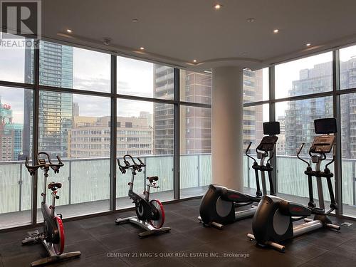 4602 - 50 Charles Street E, Toronto, ON - Indoor Photo Showing Gym Room