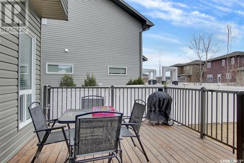 5447 Universal Crescent, Regina, SK - Outdoor With Deck Patio Veranda With Exterior