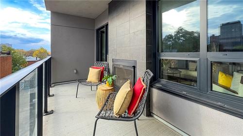 181 James Street N|Unit #509, Hamilton, ON - Outdoor With Balcony With Exterior