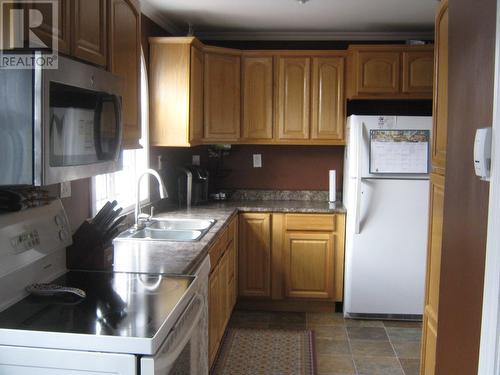 12 Smiths Road, Corner Brook, NL - Indoor Photo Showing Kitchen With Double Sink