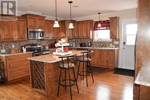 8 Bannock Street, Gander, NL - Indoor Photo Showing Kitchen With Double Sink