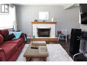 613 Centennial Drive, Mackenzie, BC  - Indoor Photo Showing Living Room With Fireplace 