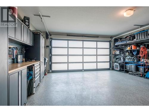 5350 Silver Star Road Unit# 16, Vernon, BC - Indoor Photo Showing Garage