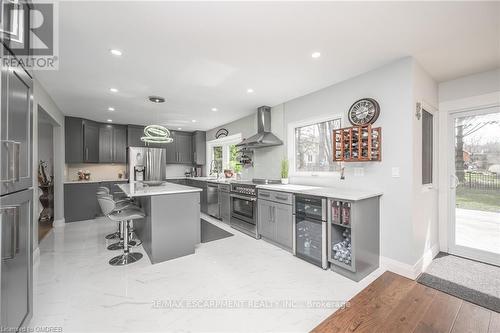 139 Daffodil Crescent, Hamilton, ON - Indoor Photo Showing Kitchen With Upgraded Kitchen