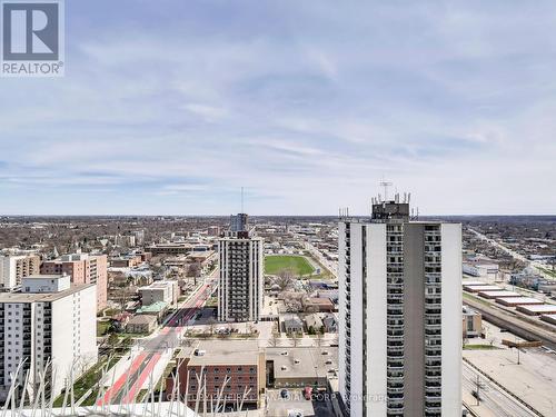 2704 - 363 Colborne Street, London, ON - Outdoor With Balcony With View