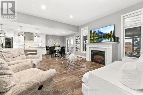 180 Hennessy St, Lambton Shores, ON - Indoor Photo Showing Living Room With Fireplace