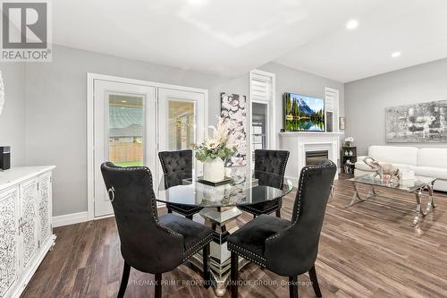 180 Hennessy St, Lambton Shores, ON - Indoor Photo Showing Dining Room With Fireplace