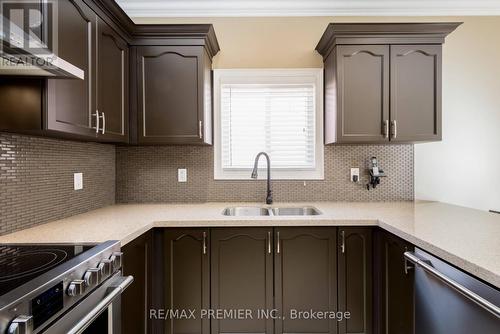 38 Pappain Crescent, Brampton, ON - Indoor Photo Showing Kitchen With Double Sink
