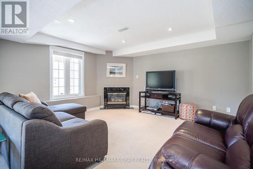 57 High Vista Drive, Oro-Medonte, ON - Indoor Photo Showing Living Room With Fireplace