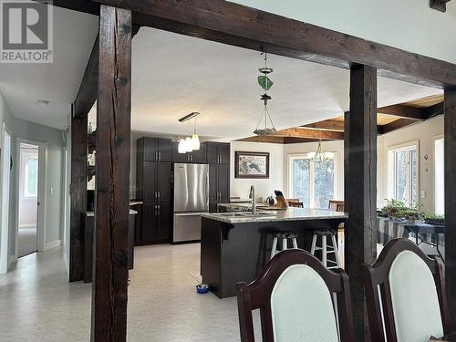 6325 Rosette Lake Road, Likely, BC - Indoor Photo Showing Dining Room