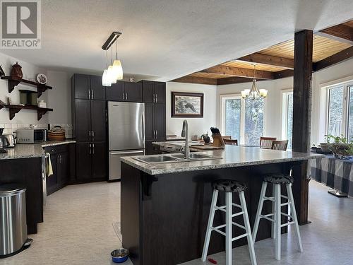 6325 Rosette Lake Road, Likely, BC - Indoor Photo Showing Kitchen With Upgraded Kitchen