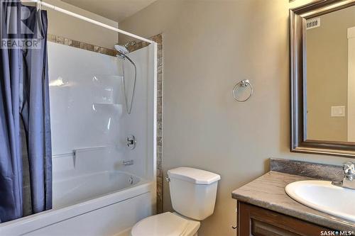 220 Willow Street, Pense, SK - Indoor Photo Showing Bathroom
