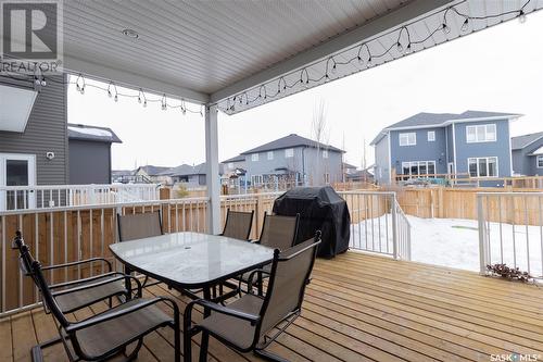934 Glacial Shores Manor, Saskatoon, SK - Outdoor With Deck Patio Veranda With Exterior