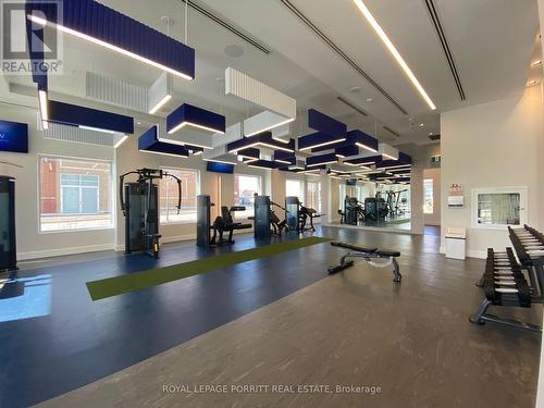 #604 -509 Dundas St W, Oakville, ON - Indoor Photo Showing Gym Room