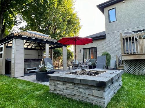 Cour - 228 Rue Des Bois-Francs, Repentigny (Repentigny), QC - Outdoor With Deck Patio Veranda With Exterior