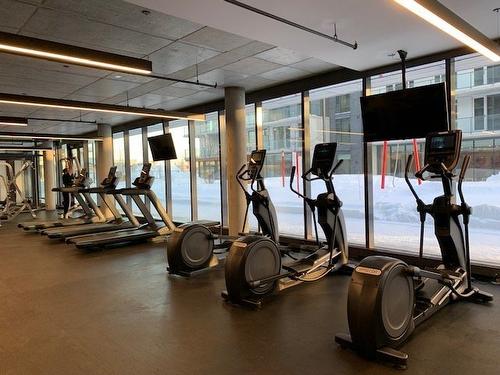 Exercise room - 311-200 Boul. Marcel-Laurin, Montréal (Saint-Laurent), QC - Indoor Photo Showing Gym Room