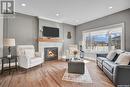 110 Gillies Lane, Saskatoon, SK  - Indoor Photo Showing Living Room With Fireplace 