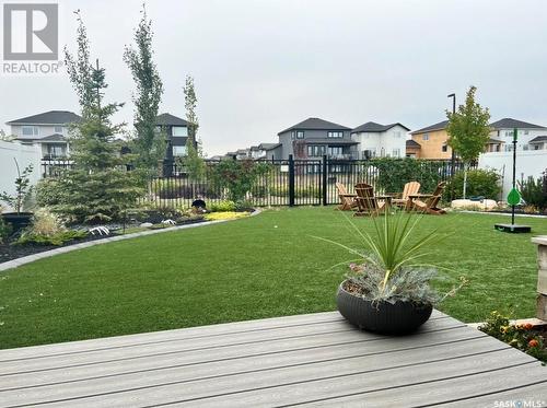 110 Gillies Lane, Saskatoon, SK - Outdoor With Deck Patio Veranda