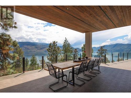 5843 Somerset Avenue, Peachland, BC - Outdoor With Body Of Water With Deck Patio Veranda With View With Exterior