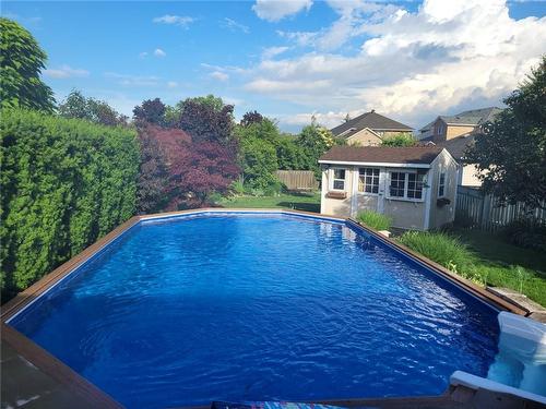 Seller Photo - 39 Cove Crescent, Hamilton, ON - Outdoor With In Ground Pool