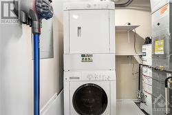 Main level laundry and utility facility - 