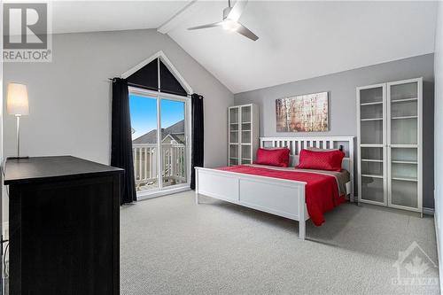 Upper level primary bedroom - 129 Eye Bright Crescent, Ottawa, ON - Indoor Photo Showing Bedroom