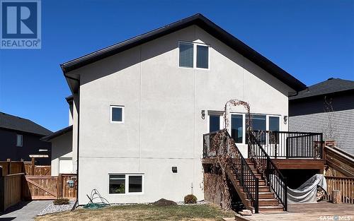 1031 Kloppenburg Bend, Saskatoon, SK - Outdoor With Deck Patio Veranda With Exterior