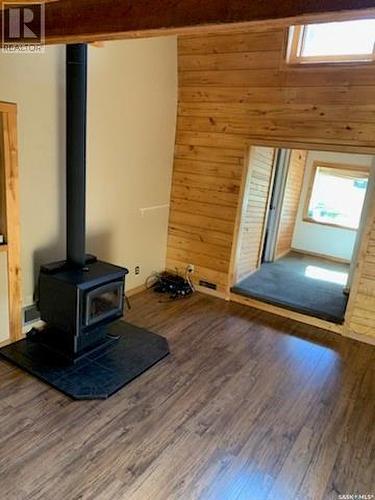 Rabbit Creek Retreat, Loon Lake Rm No. 561, SK - Indoor With Fireplace