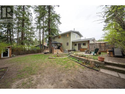 2760 25Th Avenue Ne, Salmon Arm, BC - Outdoor With Deck Patio Veranda With Backyard