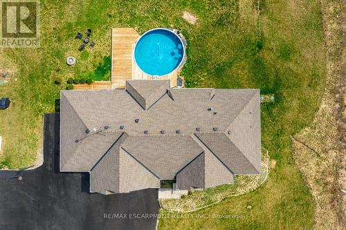 54 Stoney Creek Road, Haldimand, ON - Outdoor With Above Ground Pool