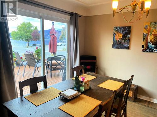 4396 Beach Avenue, Peachland, BC - Indoor Photo Showing Dining Room