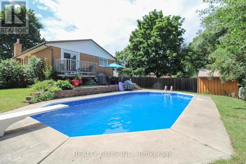 950 Silverdale Road, Peterborough, ON - Outdoor With In Ground Pool With Deck Patio Veranda With Backyard