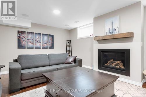 25 Rosewood Dr, Quinte West, ON - Indoor Photo Showing Living Room With Fireplace