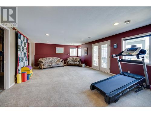16865 Commonage Road Road, Lake Country, BC - Indoor Photo Showing Gym Room