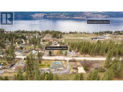 16865 Commonage Road Road, Lake Country, BC - Outdoor With Body Of Water With View