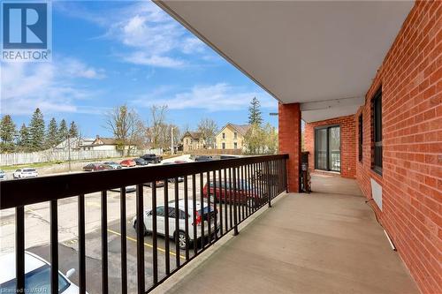 35 Bute Street Unit# 206, Ayr, ON - Outdoor With Balcony With Exterior