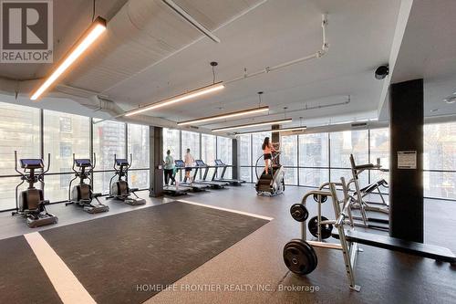 #3009 -85 Wood St, Toronto, ON - Indoor Photo Showing Gym Room