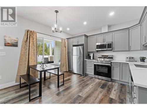 3820 20 Street Ne Unit# 12, Salmon Arm, BC - Indoor Photo Showing Kitchen With Stainless Steel Kitchen