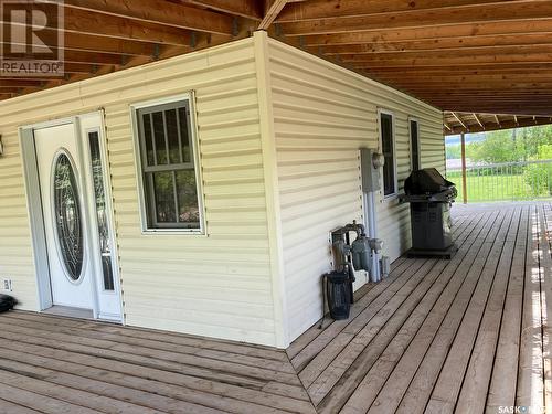 514 Parkdale Street, Carrot River, SK - Outdoor With Deck Patio Veranda With Exterior