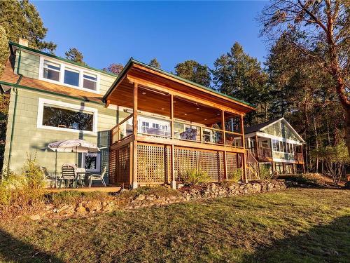 2860 Southey Point Rd, Salt Spring, BC - Outdoor With Deck Patio Veranda