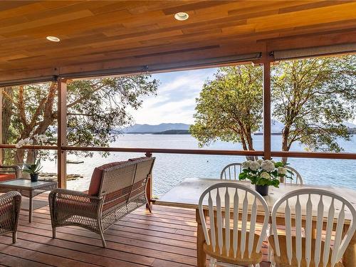 2860 Southey Point Rd, Salt Spring, BC - Outdoor With Body Of Water With Deck Patio Veranda