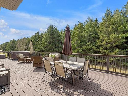 351290 17 Line, East Garafraxa, ON - Outdoor With Deck Patio Veranda With Exterior